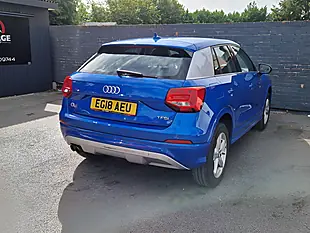Used 2018 Audi Q2 Sport Blue - Interior and Exterior details 9