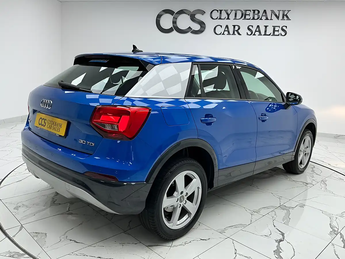 Used 2018 Audi Q2 Sport Blue - Interior and Exterior details 3