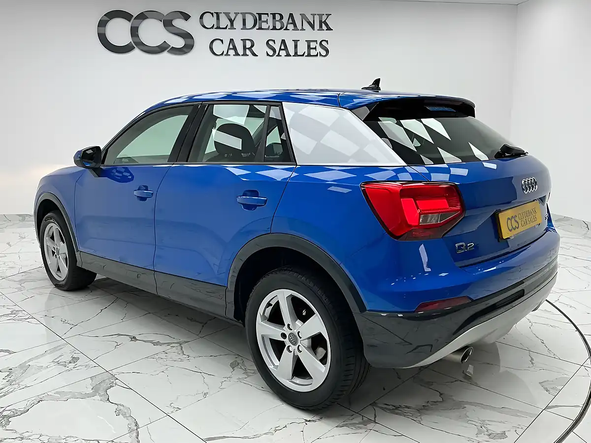 Used 2018 Audi Q2 Sport Blue - Interior and Exterior details 5