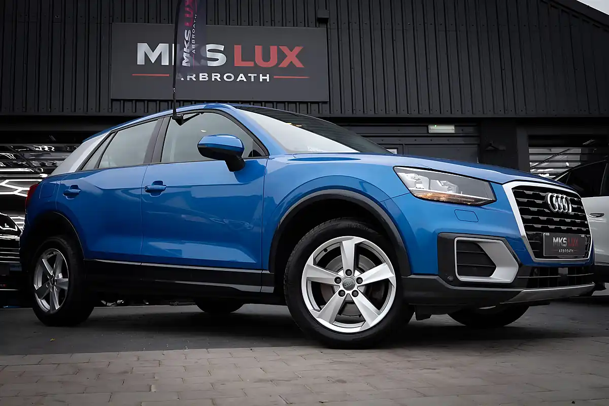 Used 2018 Audi Q2 Sport Blue - Interior and Exterior details 2