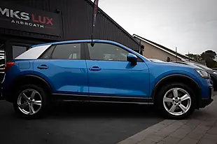 Used 2018 Audi Q2 Sport Blue - Interior and Exterior details 3