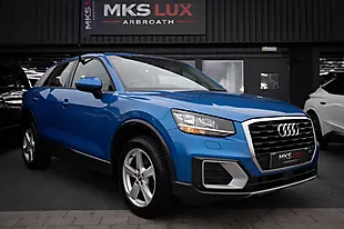 Used 2018 Audi Q2 Sport Blue - Interior and Exterior details 4