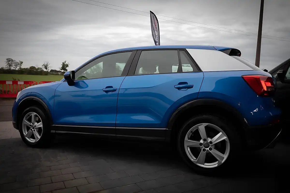 Used 2018 Audi Q2 Sport Blue - Interior and Exterior details 7