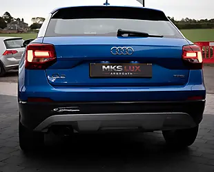 Used 2018 Audi Q2 Sport Blue - Interior and Exterior details 8