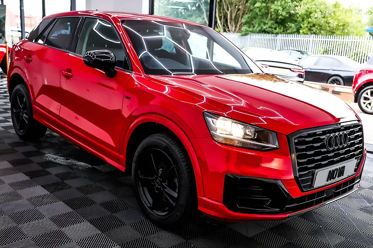 Used 2018 Audi Q2 Sport Red - Interior and Exterior details 9