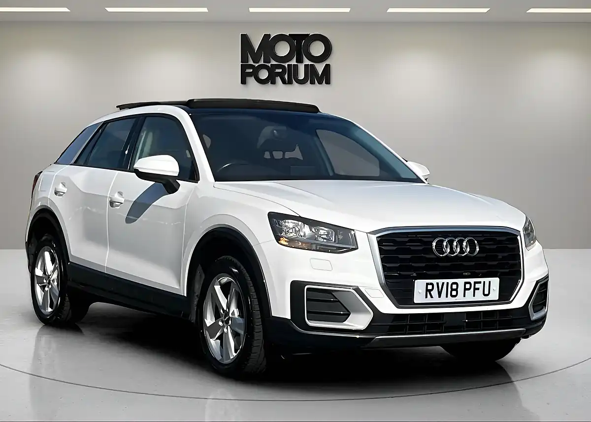 Used 2018 Audi Q2 Sport White - Front View