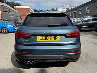 Used 2018 Audi Q3 Black Edition Blue - Interior and Exterior details 10