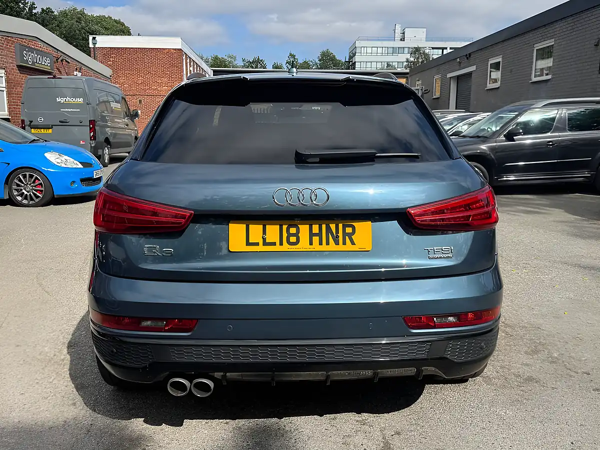 Used 2018 Audi Q3 Black Edition Blue - Interior and Exterior details 10