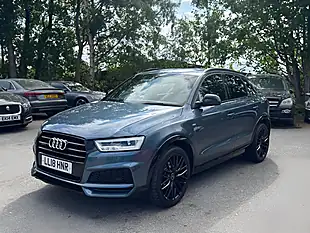 Used 2018 Audi Q3 Black Edition Blue - Interior and Exterior details 2