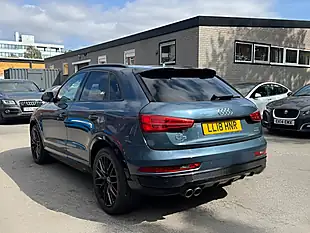 Used 2018 Audi Q3 Black Edition Blue - Interior and Exterior details 4