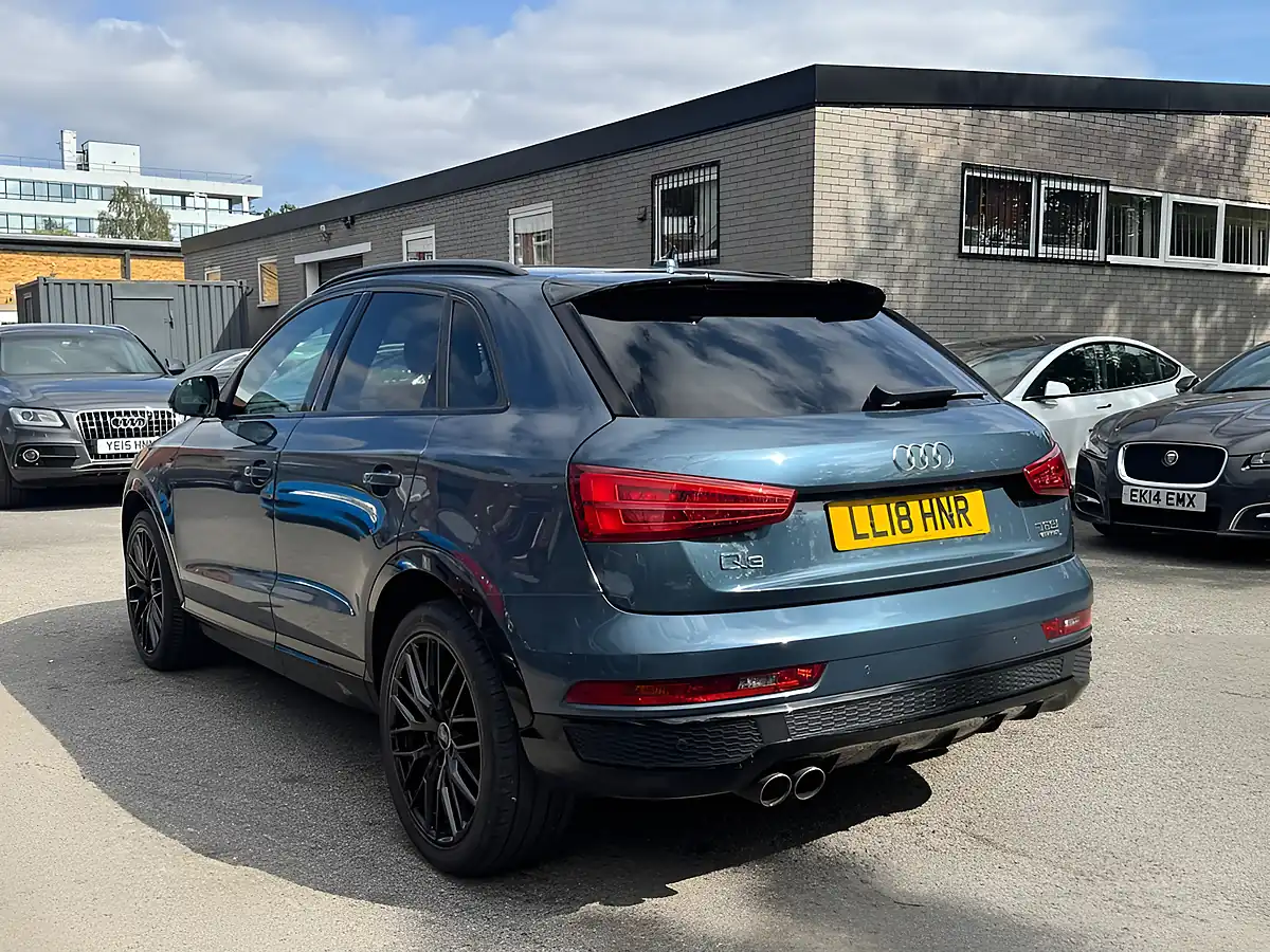 Used 2018 Audi Q3 Black Edition Blue - Interior and Exterior details 4