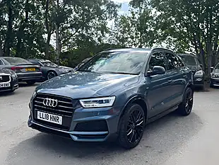 Used 2018 Audi Q3 Black Edition Blue - Interior and Exterior details 5