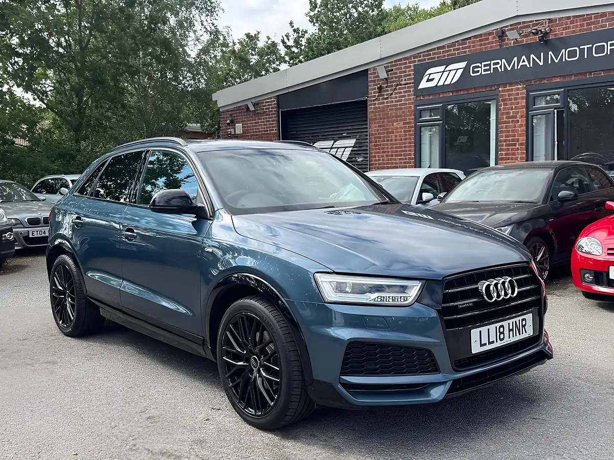 Used 2018 Audi Q3 Black Edition Blue - Interior and Exterior details 6