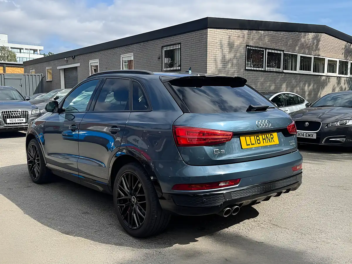 Used 2018 Audi Q3 Black Edition Blue - Interior and Exterior details 8