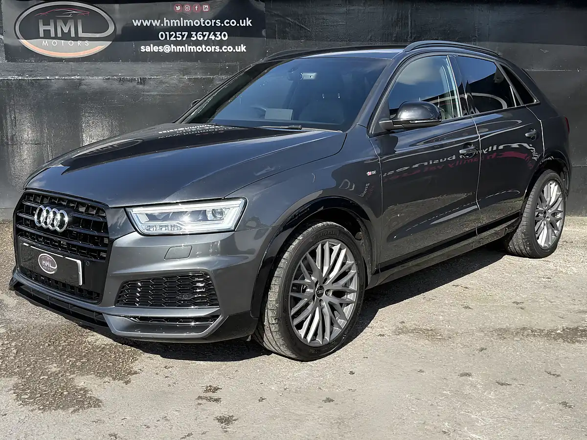 Used 2018 Audi Q3 Black Edition Daytona Grey - Interior and Exterior details 2