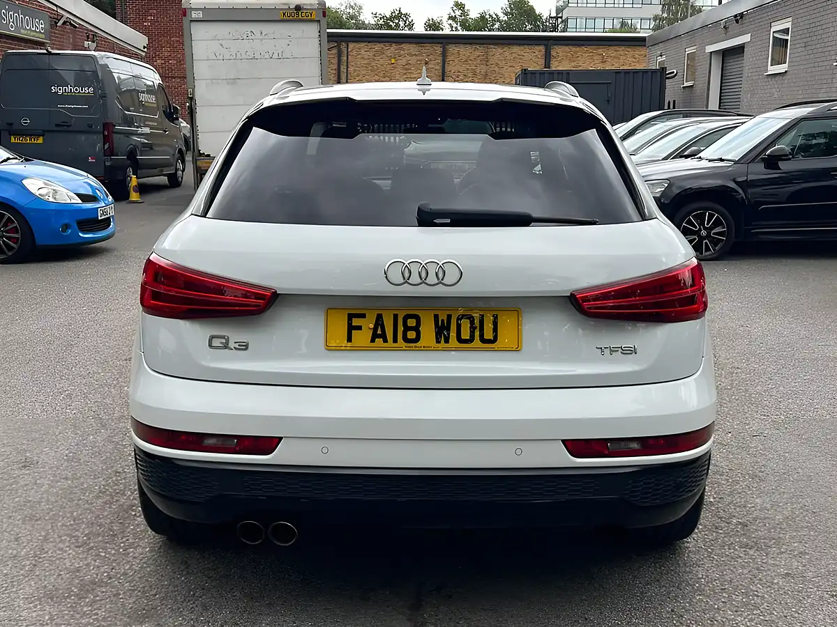 Used 2018 Audi Q3 Black Edition White - Interior and Exterior details 10