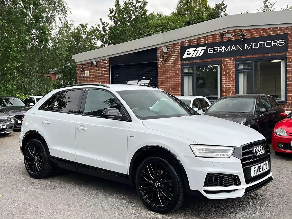 Used 2018 Audi Q3 Black Edition White - Interior and Exterior details 5