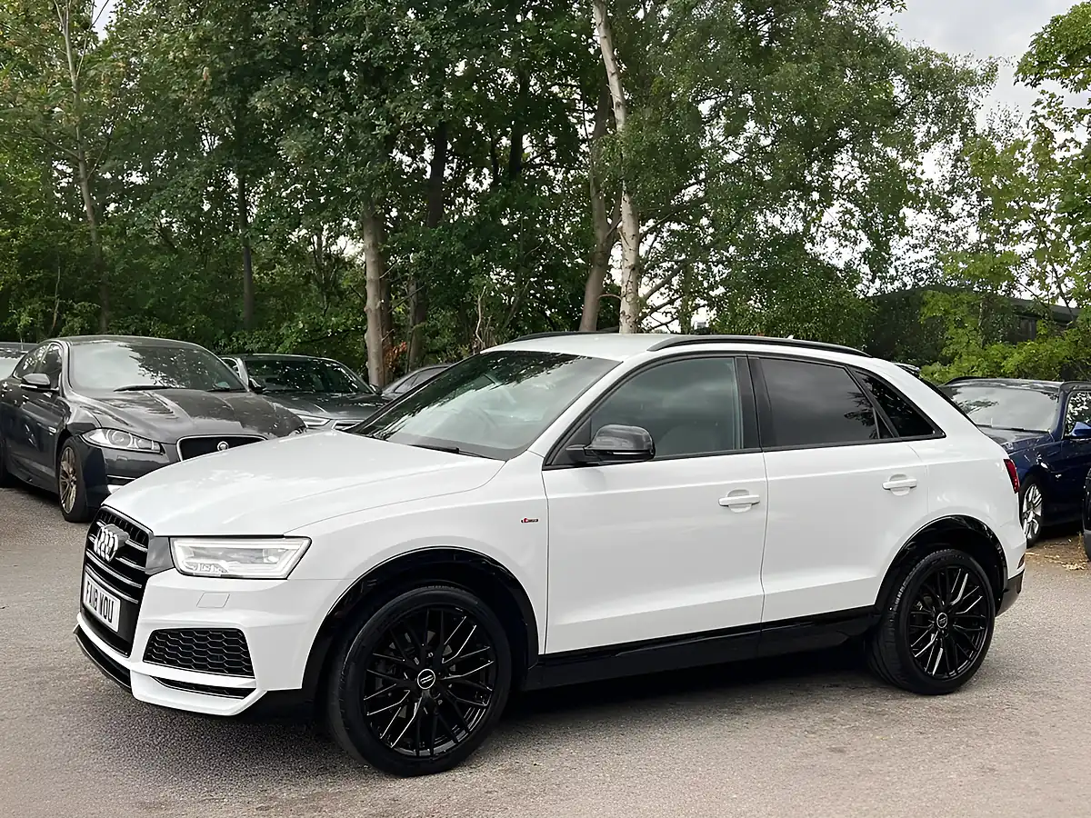 Used 2018 Audi Q3 Black Edition White - Interior and Exterior details 6