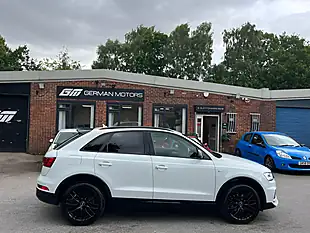 Used 2018 Audi Q3 Black Edition White - Interior and Exterior details 8