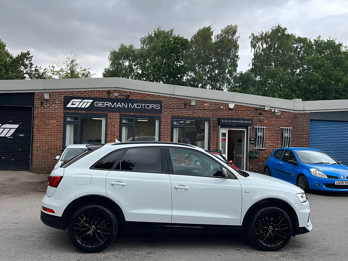 Used 2018 Audi Q3 Black Edition White - Interior and Exterior details 8