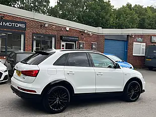 Used 2018 Audi Q3 Black Edition White - Interior and Exterior details 9