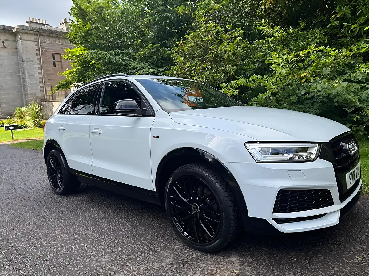 Used 2018 Audi Q3 Black Edition White - Interior and Exterior details 2