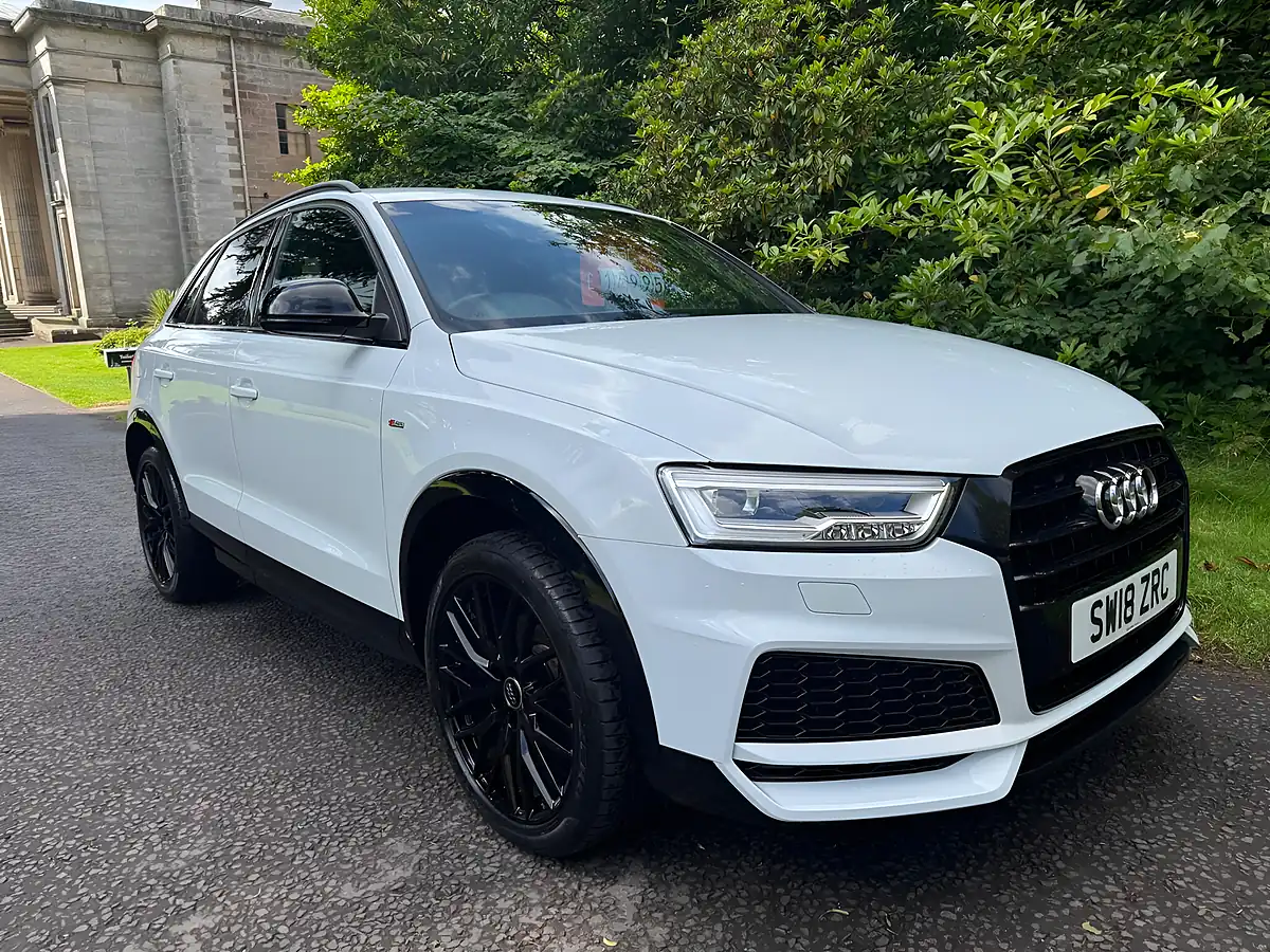 Used 2018 Audi Q3 Black Edition White - Interior and Exterior details 3