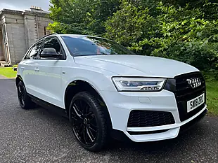 Used 2018 Audi Q3 Black Edition White - Interior and Exterior details 4
