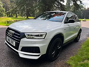 Used 2018 Audi Q3 Black Edition White - Interior and Exterior details 5
