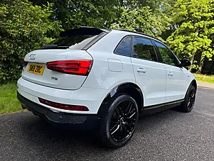 Used 2018 Audi Q3 Black Edition White - Interior and Exterior details 6