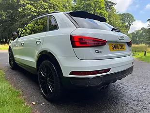 Used 2018 Audi Q3 Black Edition White - Interior and Exterior details 7