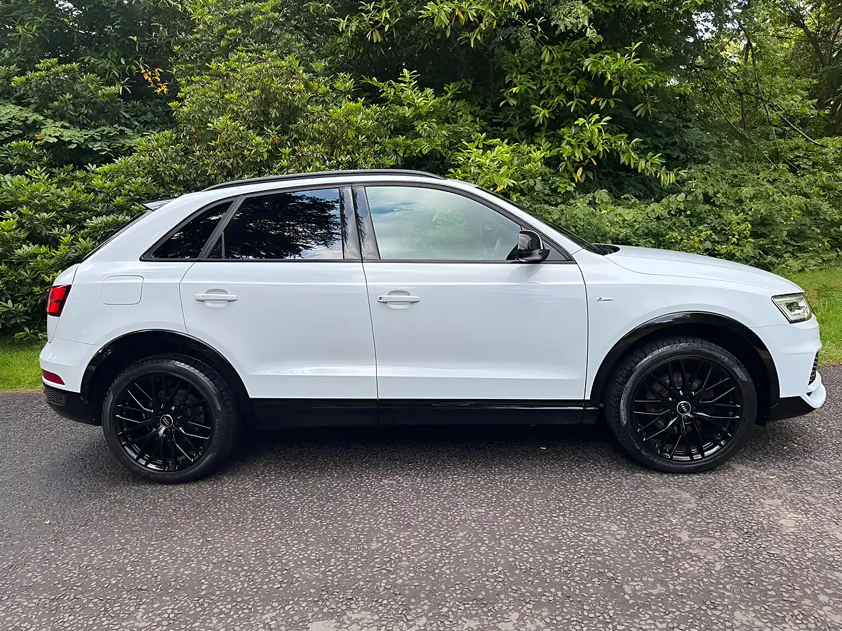 Used 2018 Audi Q3 Black Edition White - Interior and Exterior details 8