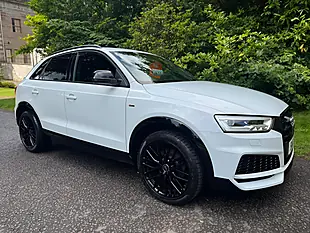 Used 2018 Audi Q3 Black Edition White - Interior and Exterior details 9