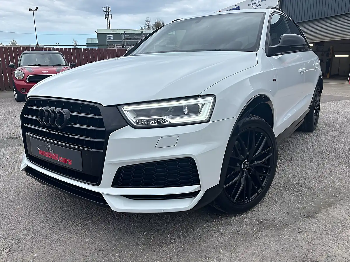 Used 2018 Audi Q3 Black Edition White - Interior and Exterior details 2