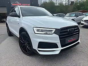 Used 2018 Audi Q3 Black Edition White - Interior and Exterior details 4