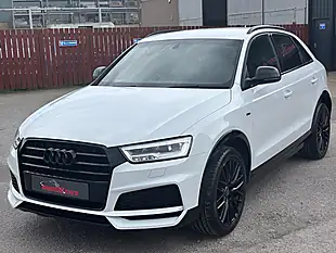 Used 2018 Audi Q3 Black Edition White - Interior and Exterior details 5