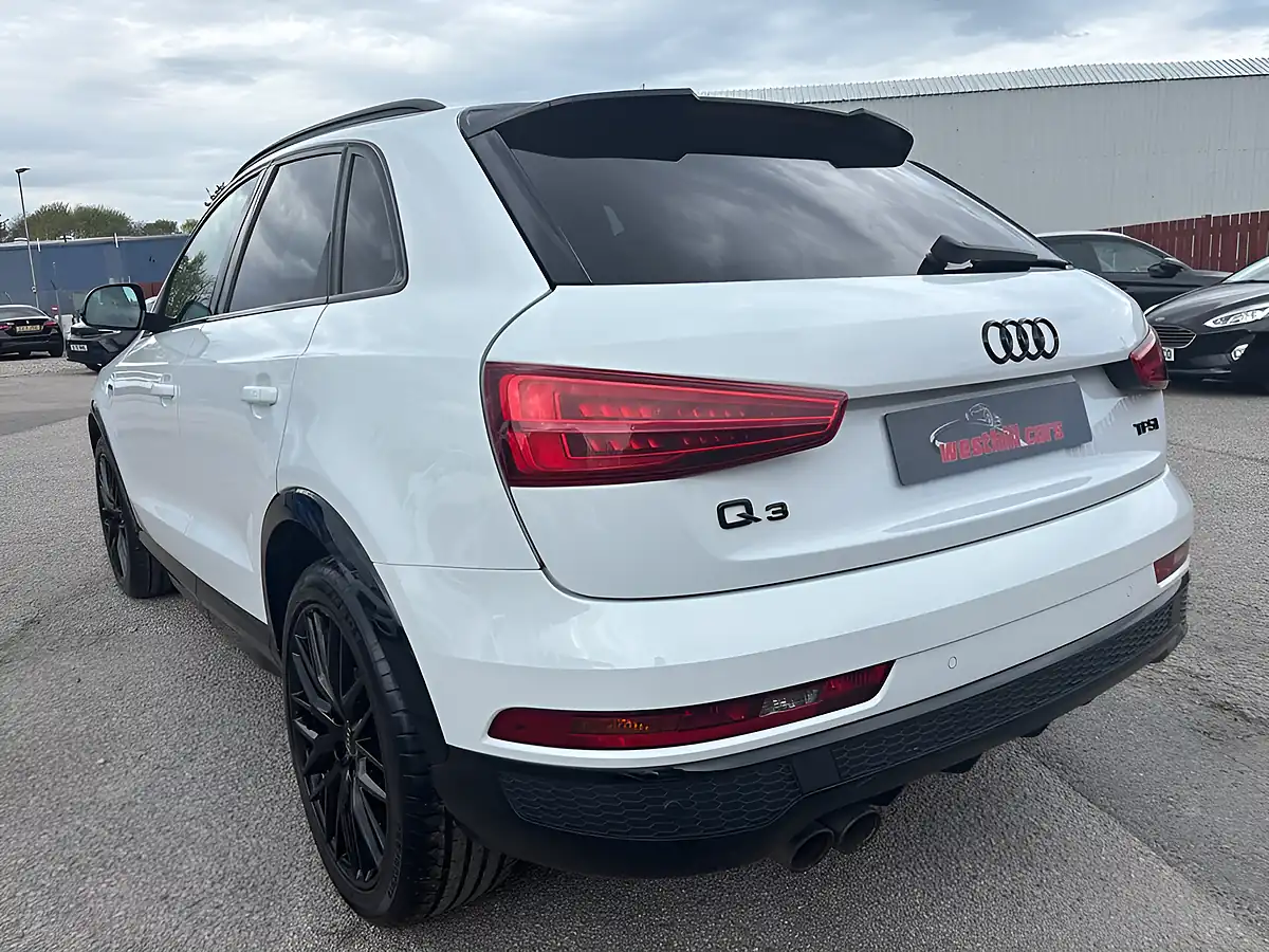 Used 2018 Audi Q3 Black Edition White - Interior and Exterior details 6
