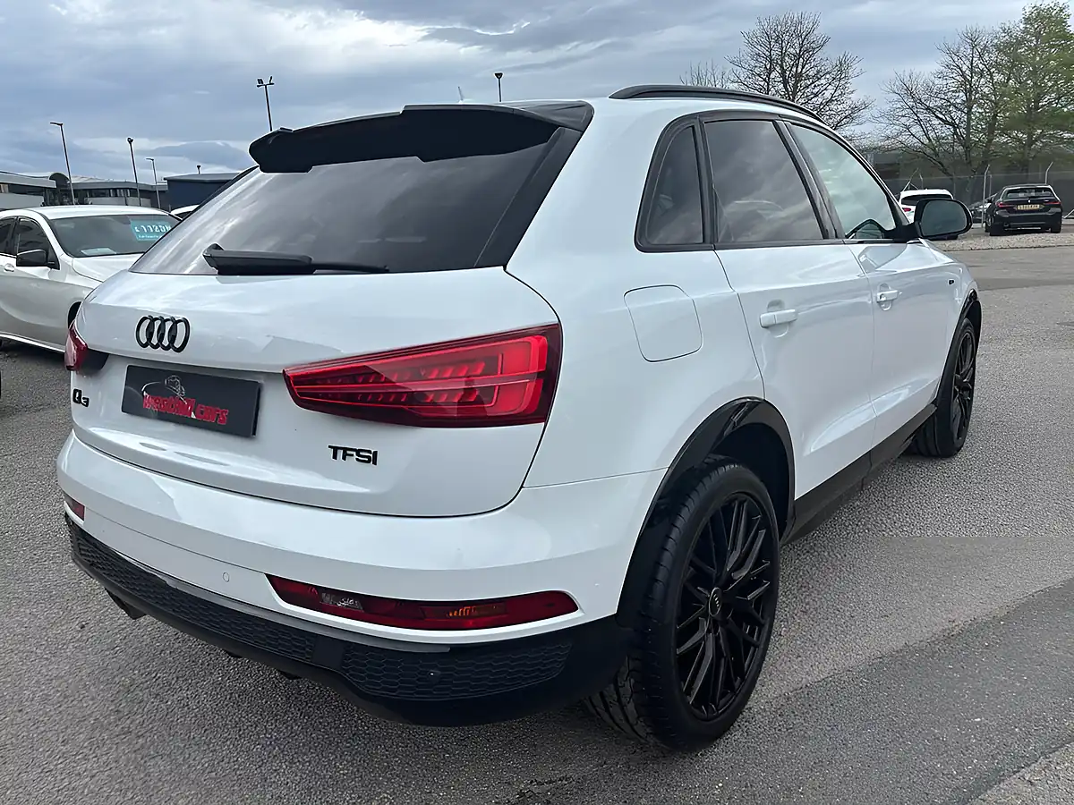 Used 2018 Audi Q3 Black Edition White - Interior and Exterior details 7