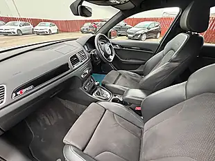 Used 2018 Audi Q3 Black Edition White - Interior and Exterior details 9