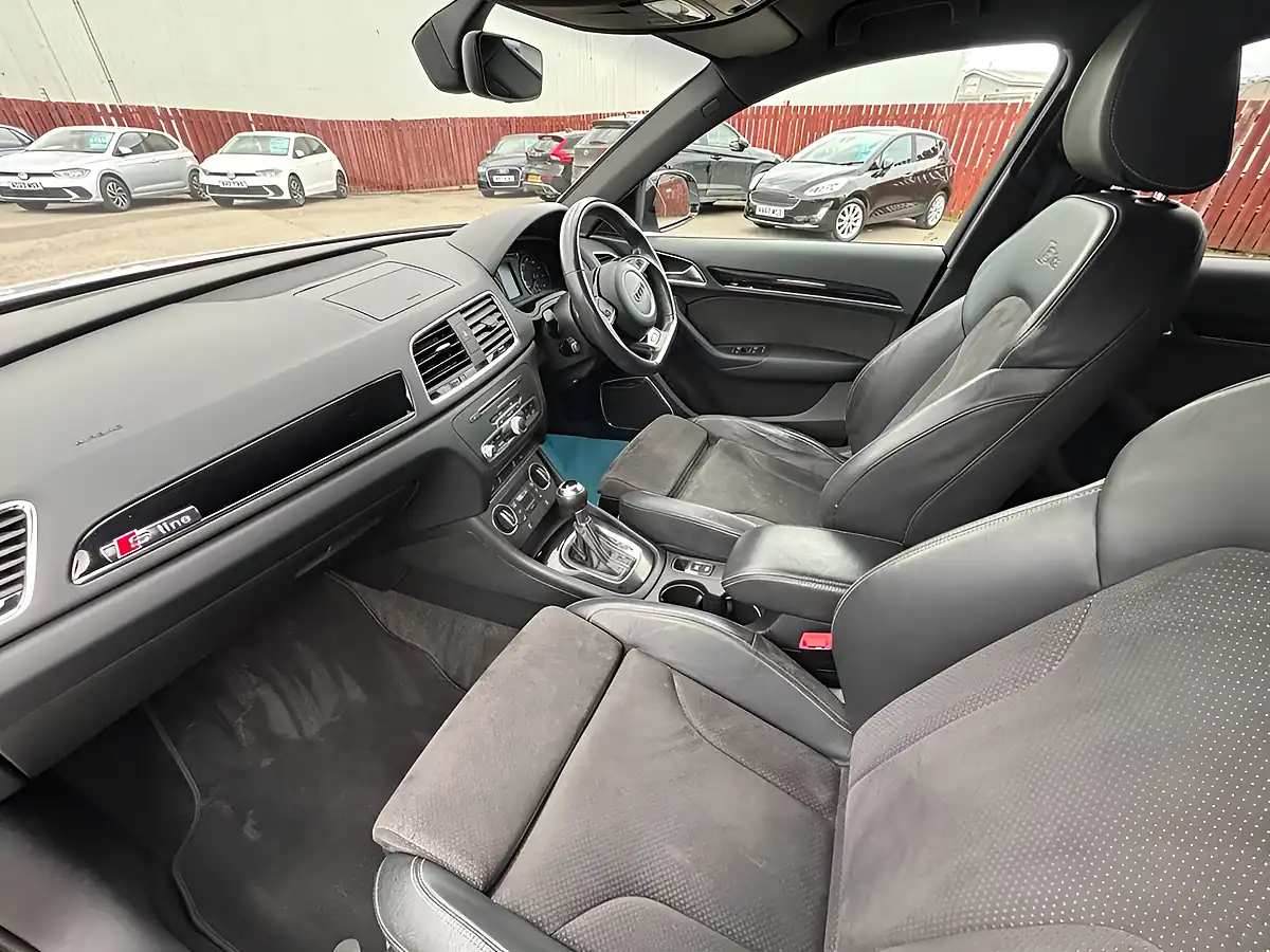 Used 2018 Audi Q3 Black Edition White - Interior and Exterior details 9
