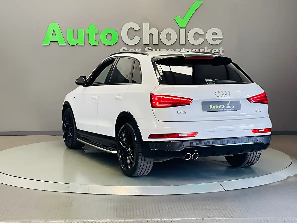 Used 2018 Audi Q3 Black Edition White - Interior and Exterior details 11