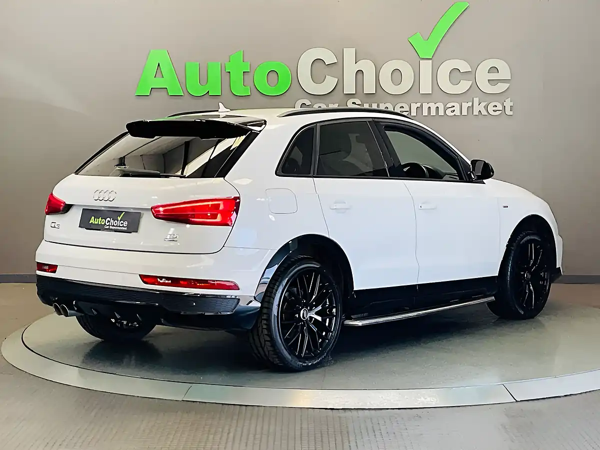 Used 2018 Audi Q3 Black Edition White - Interior and Exterior details 14