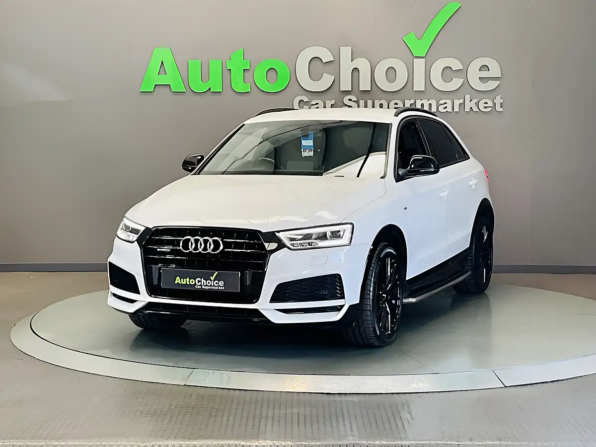 Used 2018 Audi Q3 Black Edition White - Interior and Exterior details 5