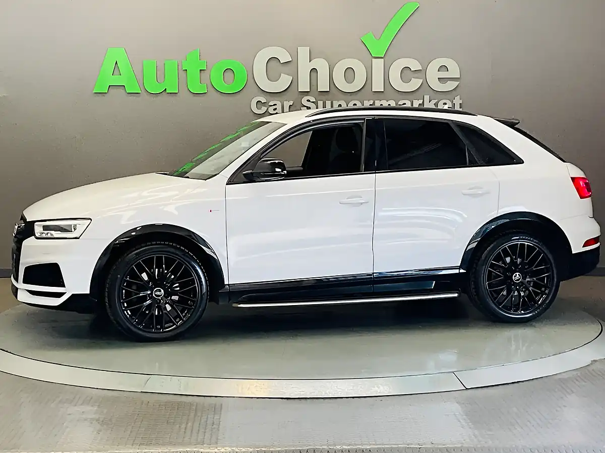 Used 2018 Audi Q3 Black Edition White - Interior and Exterior details 8