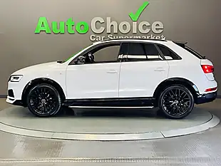 Used 2018 Audi Q3 Black Edition White - Interior and Exterior details 9
