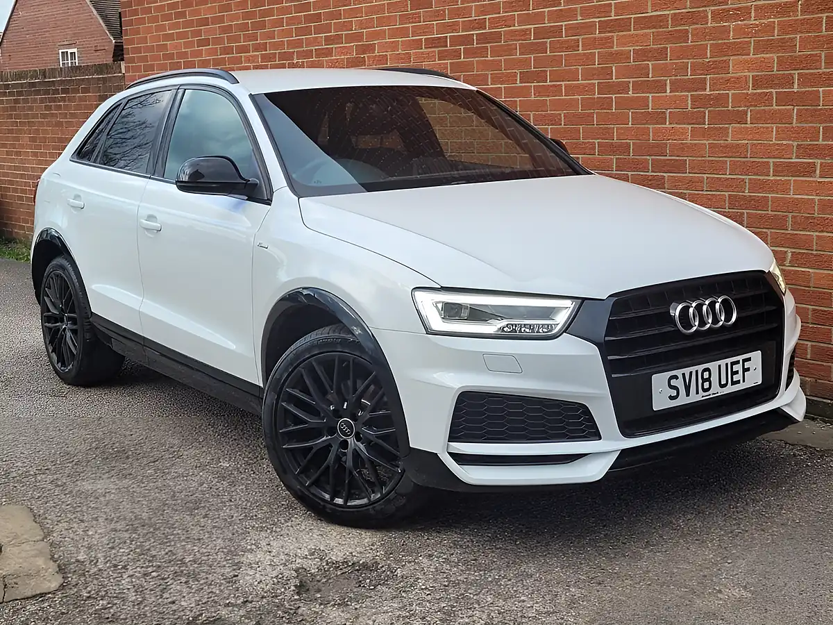 Used 2018 Audi Q3 Black Edition White - Interior and Exterior details 10