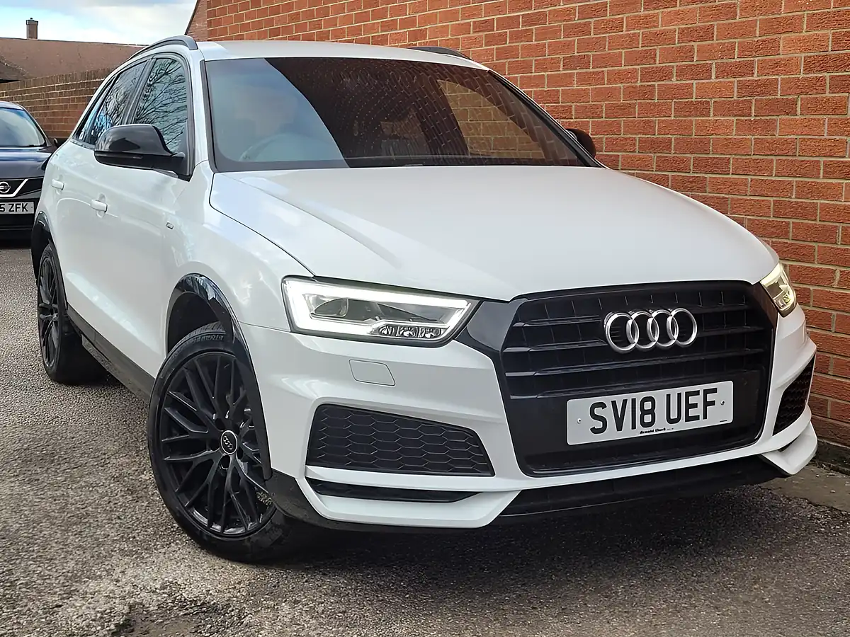 Used 2018 Audi Q3 Black Edition White - Interior and Exterior details 11