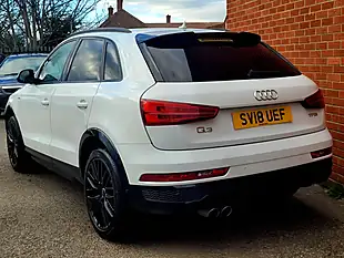 Used 2018 Audi Q3 Black Edition White - Interior and Exterior details 3