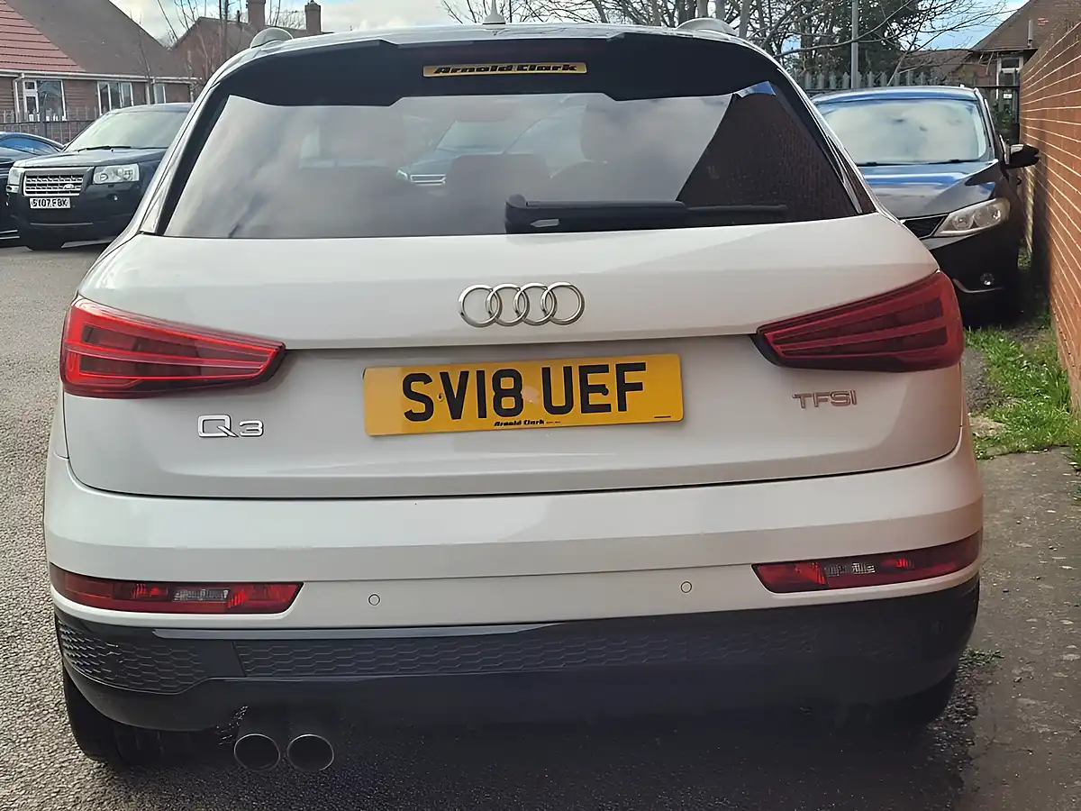 Used 2018 Audi Q3 Black Edition White - Interior and Exterior details 4