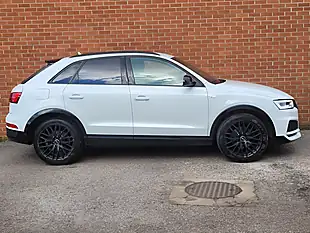 Used 2018 Audi Q3 Black Edition White - Interior and Exterior details 7